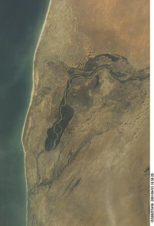 Дельта Сенегала, снимок НАСА