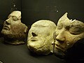 Погребальные маски Таштыкской культуры на момент колонизации региона гяньгунями (кыргызами)