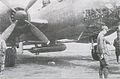 Опытная ПКР Kawasaki Ki-147 I-Go на пилоне ТБ-4