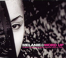 Обложка сингла Мелани Би «Word Up!» (1999)
