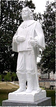 Статуя де Тревиля в Олороне, скульптор Франсис Клертан