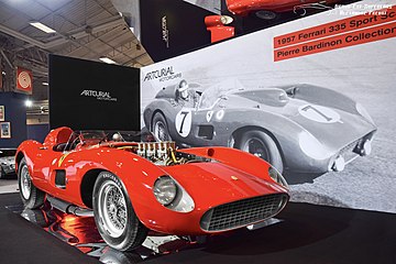 Ferrari 335 Sport Scaglietti на аукционе Artcurial[en]