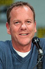 Kiefer Sutherland speaking at the 2014 San Diego Comic Con International, for «24: Live Another Day», at the San Diego Convention Center in San Diego, California.