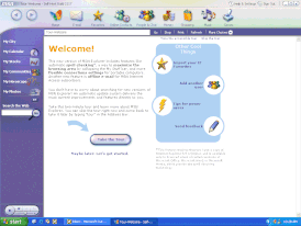 Скриншот программы MSN Explorer