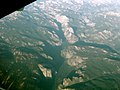 Вид с высоты птичьего полёта на Хаф-Доум и Йосемитскую долину.