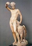 Ганимед. Мрамор. 1548—1550. Мрамор. Музей Барджелло, Флоренция