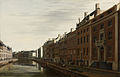 Золотой поворот на канале Херенграхт в Амстердаме, вид с востока. 1672