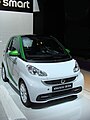 Smart Fortwo Coupé electric drive на ММАС 2012.