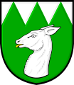 Косуля на гербе города Миловице