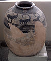 Керамический сосуд, 4 тыс. до н. э. Представлен в коллекции артефактов из Сиалка в Национальном музее Ирана в Тегеране.