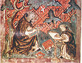 Миниатюра из книги 1380 года