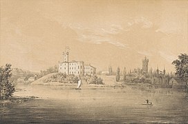 Дворец в 1876 году