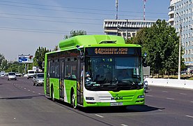 MAN A22 NL313F CNG на маршруте № 44 (ул. Паркентская)