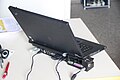 Thinkpad T61, установленный на док-станцию