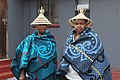 Мужчины басуто в традиционной одежде