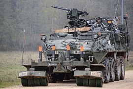 Инженерная машина разграждения M1132 ESV