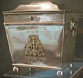 Ящик для цдаки (Pushke), Чарлстон, 1820, серебро, Национальный музей американской еврейской истории