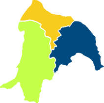 Districts of Hsinchu (Taiwan).