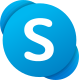 Логотип программы Skype