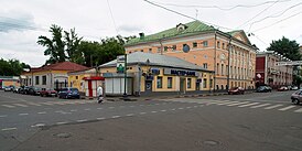 Офис Мастер-Банка в Москве (угол Пятницкой улицы и Климентовского переулка)