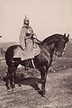 Красное Село. Капитан Кирасирского полка Её Величества, в зимнем обмундировании, 1892 год.