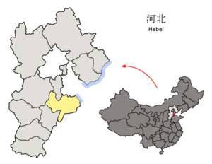 Цанчжоу на карте