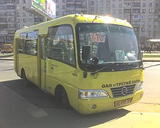 Golden Dragon XML6720C перевозчика АО «Третий парк» в г. Санкт-Петербурге, 2007 год