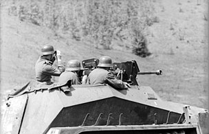 Орудие s.Pz.B.41 устанавливалось на бронетранспортёры Sd.Kfz. 250