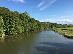 Среднее течение реки осенью 2016 года