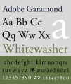 Adobe Garamond