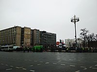 Пушкинская площадь в Москве в 13:17