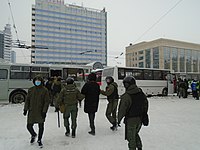 Задержания на улице Баумана, Казань