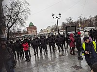 Митинг в Нижнем Новгороде