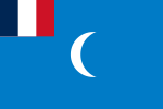 Флаг Французского мандата в Сирии и Ливане 24 июля 1920 — 1 сентября 1920