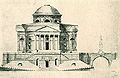 Проект Храма Провидения Божия в Варшаве, 1792 г.