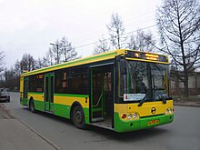 ЛиАЗ-5292.00 на остановке «Микрорайон Заря», Курск (2009)