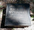 Табличка в память о В. П. Ивашеве.