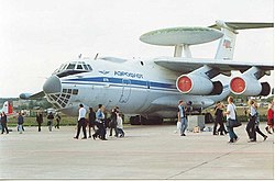 Летающая лаборатория СКИП на базе самолёта Ил-76 (фото 1999 г.)