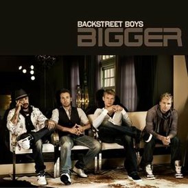 Обложка сингла Backstreet Boys «Bigger» (2009)