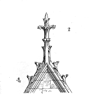 Флерон, XIII в (илл. Виолле-ле-Дюка)