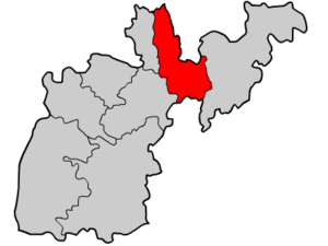 Шлиссельбургский уезд на карте