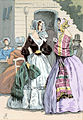 Дамы перед кафе, 1847