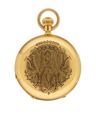 Золотые карманные часы, Швейцария, 1880. Музей Халлвилов