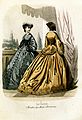 Модная картинка, 1861