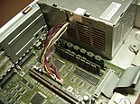 БП, подключенный в IBM PS/2 Model 55 SX