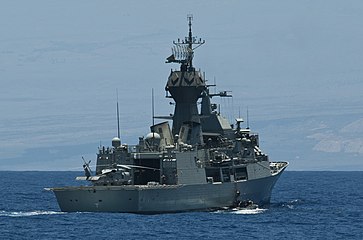 HMAS Perth, 2012 год.