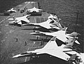 «Виджилент» из состава VAH-7 на борту авианосца «Энтерпрайз», 1962 год