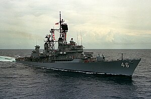 Эсминец USS Preble DDG-46 типа "Кунц" ("Фаррагут")