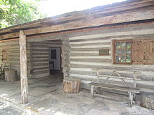 The Dogtrot log cabin