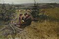 «Пастушки», 1894. Холст, масло, 36,5 х 50. Донецкий областной художественный музей